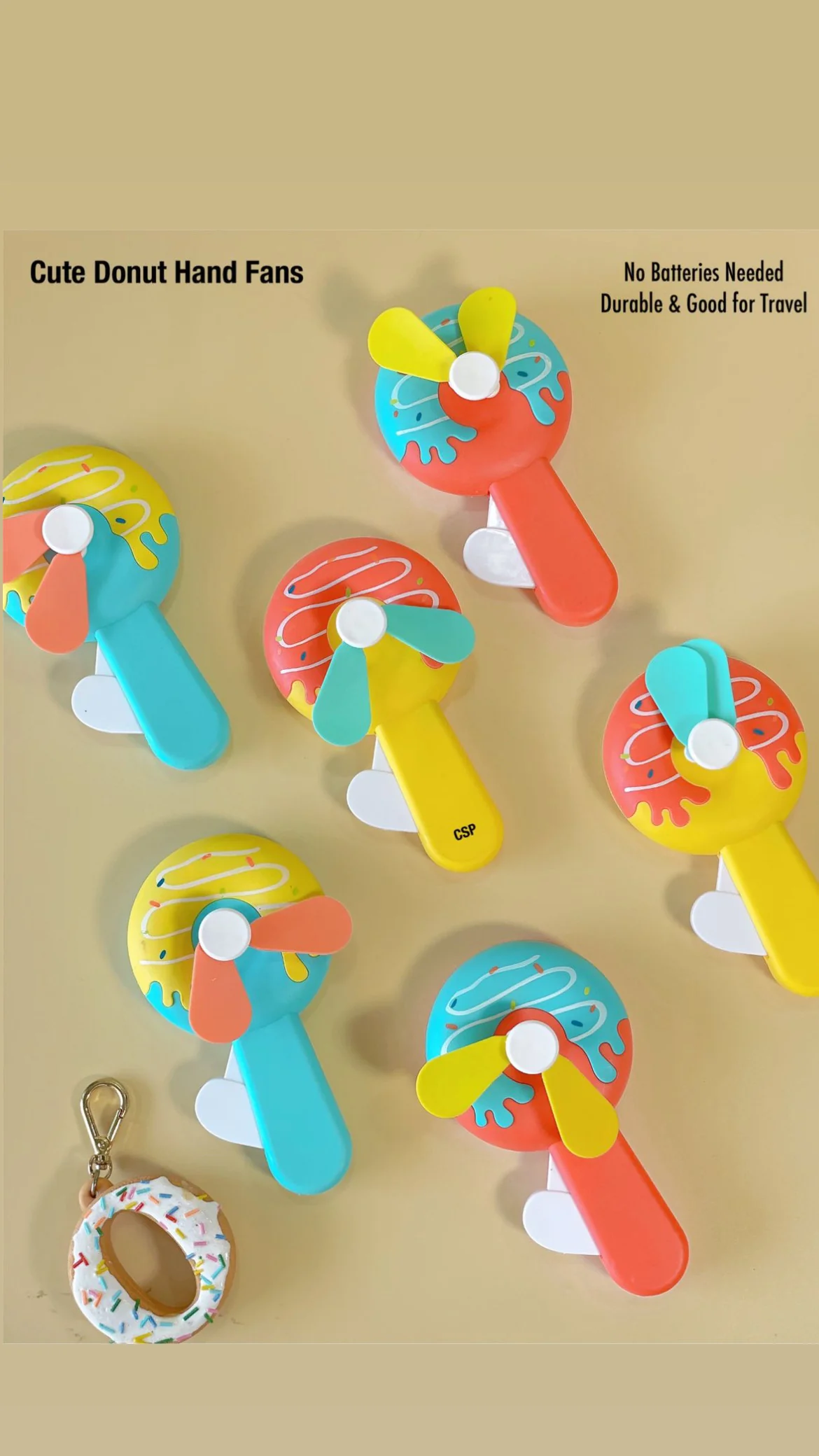 MINI FAN - Portable Hand driven Toy Fan without Battery, Kids Fan