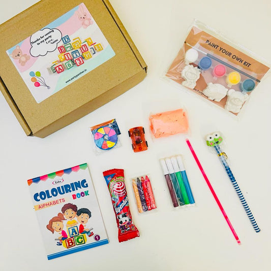 Personalised Safari/ Animal theme return gifts for kids - Unique activity set