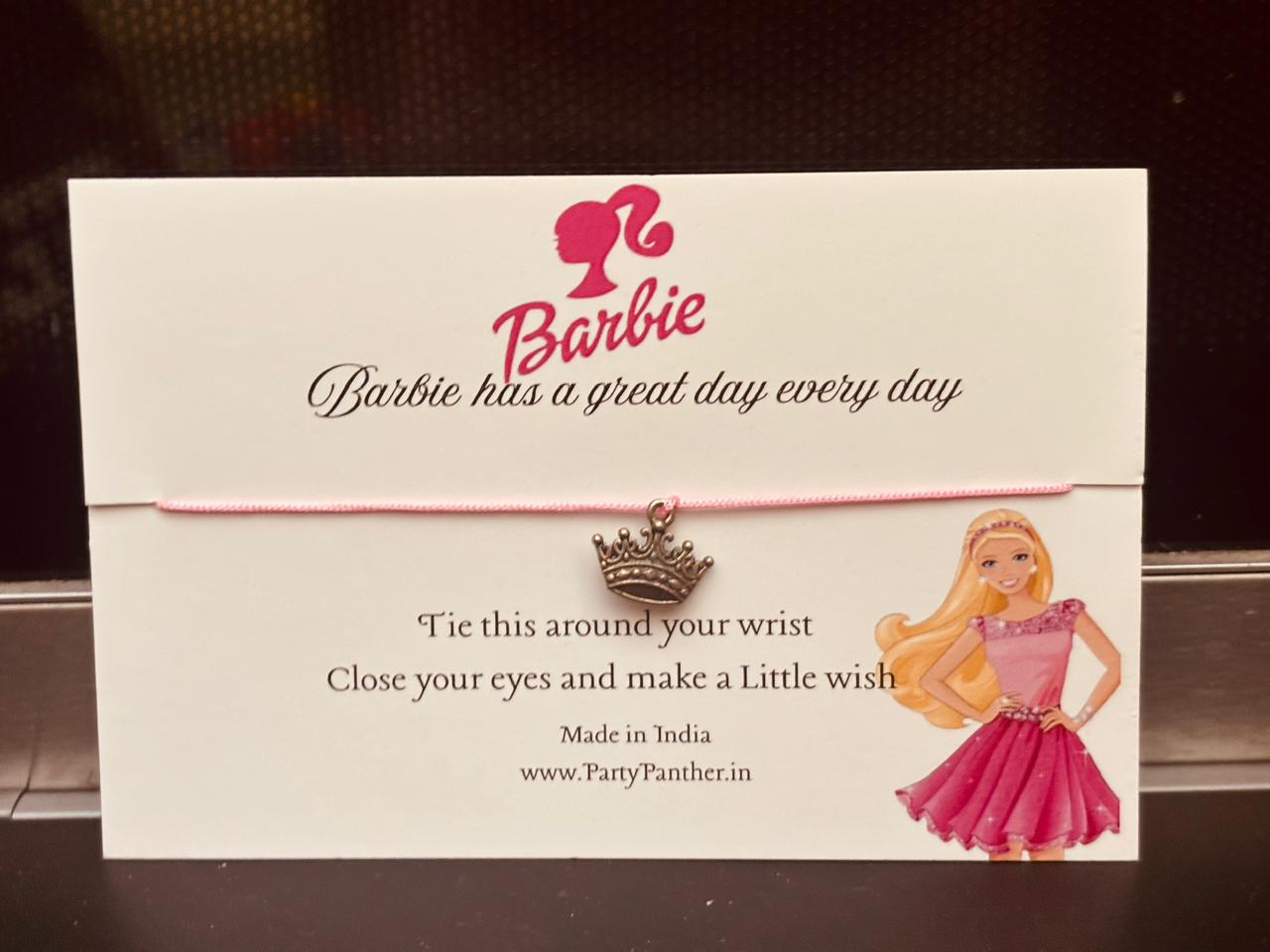 Barbie Wish Bracelet β Crown Charm π