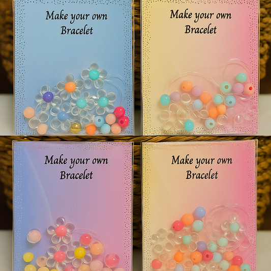 Make Your Own Bracelet Kit - Party Bag Filler Personalised