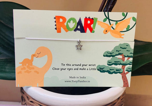 Roar! Dinosaur Wish Bracelet – Star Charm