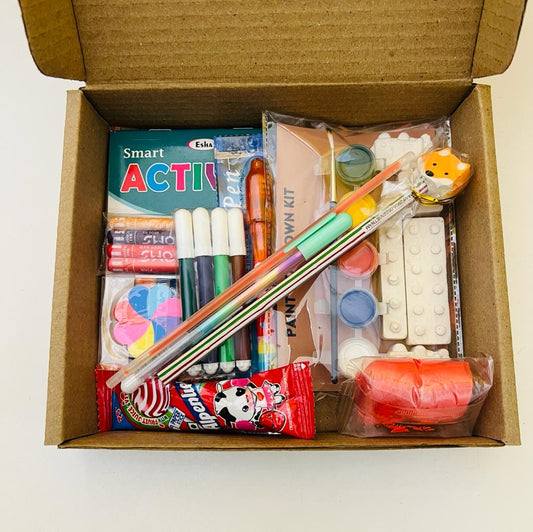 Personalised Lego theme activity set - return gifts for kids