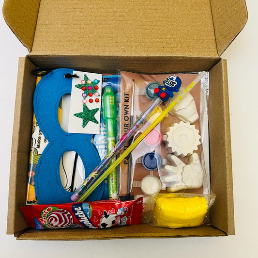 Personalised combo return gifts for kids - Marvel activity set