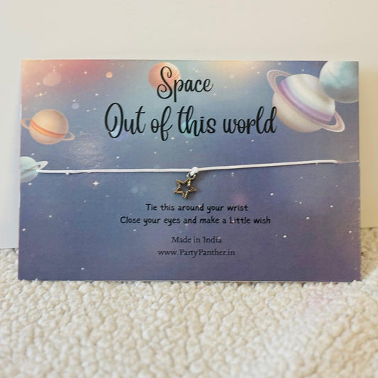 Space-Themed Wish Bracelet