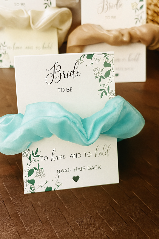 Bridal Party Scrunchie Favors π