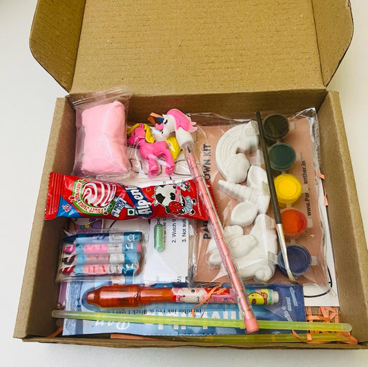 Personalised unicorn activity set - return gifts for kids