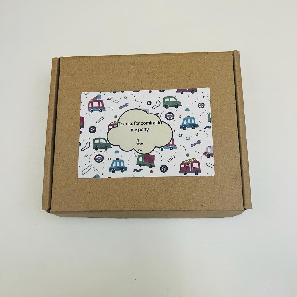 Personalised Car activity set - return gifts for kids