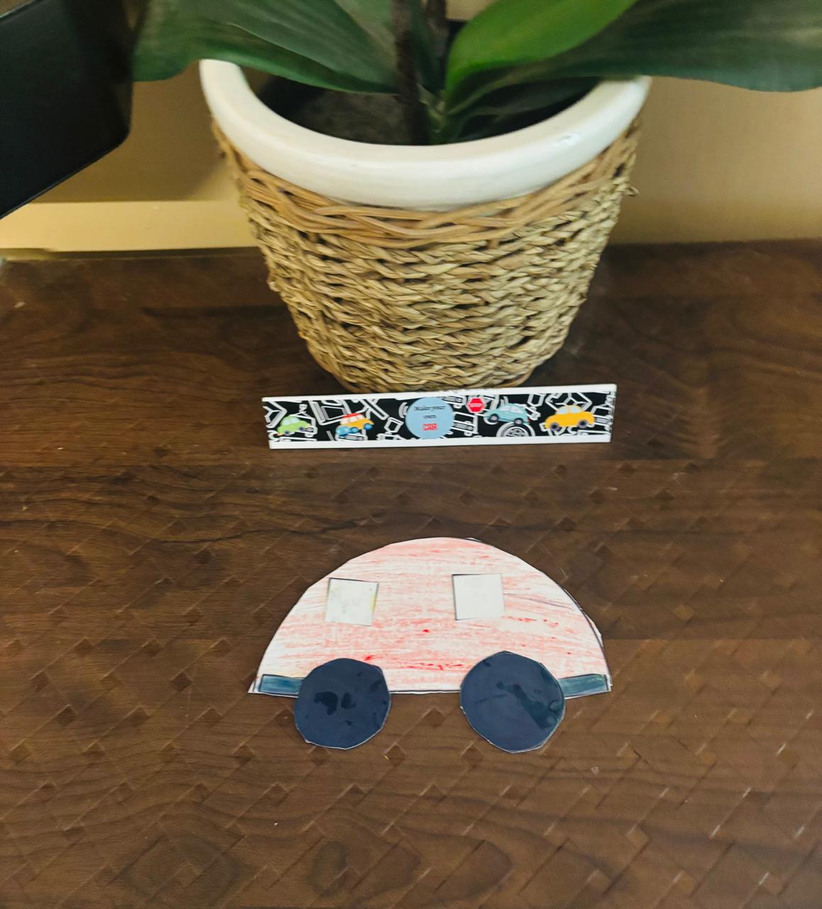 Make Your Own Car Craft Kit - Kids DIY Craft Kit - Colour, Cut & Glue