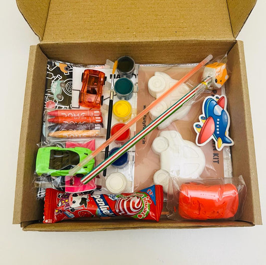 Personalised Car activity set - return gifts for kids