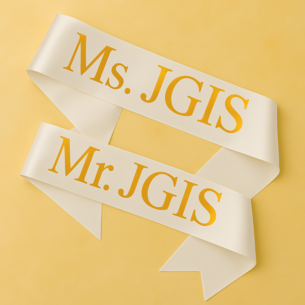 Personalised Sash for Birthday Sash, Bachelorette, Baby shower Sashes -Customise with any text