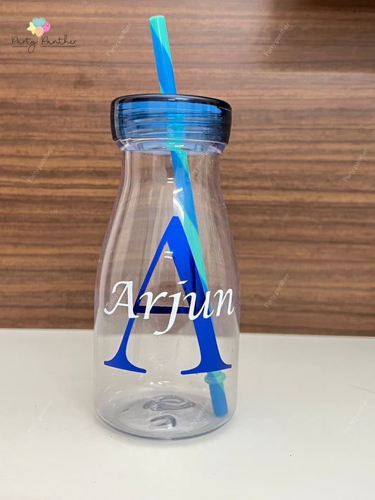 Personalised Milkshake Bottles as a party favor for unique return gifts