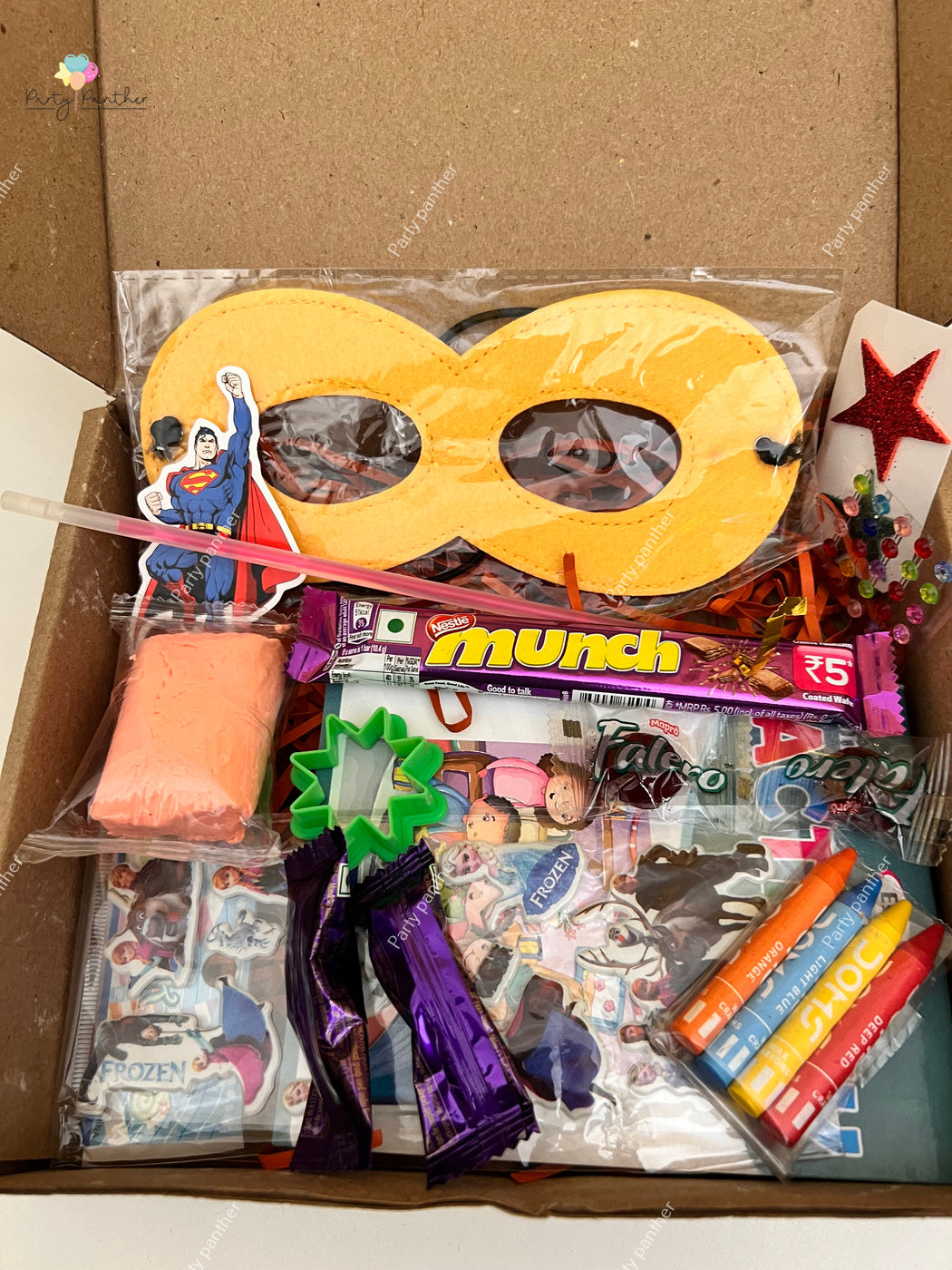 Personalised Superhero party combo Return gifts - Activity set for