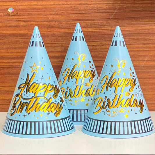 Birthday Party Hat- Blue
