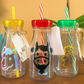Personalised Milkshake Bottles COMBO as a party favor - Animal - Wild one - Jungle -Safari