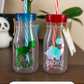 Personalized Dinosaur Water Bottles COMBO with ERASER 🦖✨
