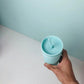Pack of 2 Long Tumbler with Same Lid and Straw,500ml - Pastel Skinny Tumblers, Unique return  gift
