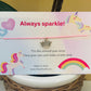 🦄 Always Sparkle – Unicorn Wish Bracelet