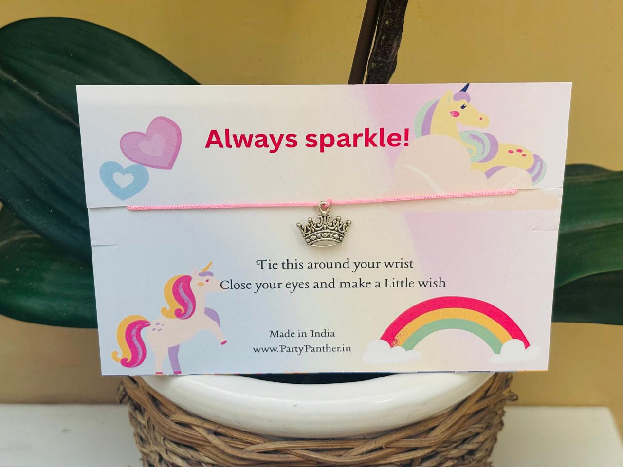 🦄 Always Sparkle – Unicorn Wish Bracelet