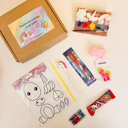 Personalised unicorn activity set - return gifts for kids