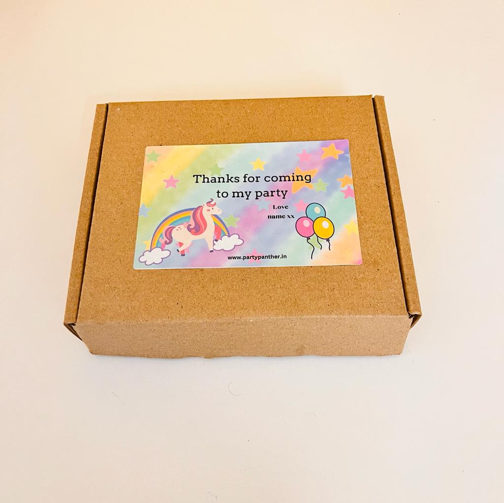 Personalised unicorn activity set - return gifts for kids