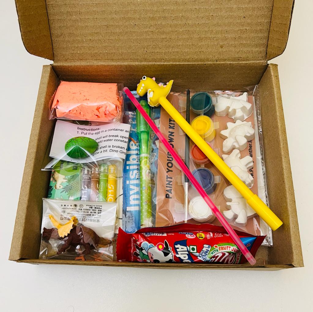 Personalised Dino activity set - return gifts for kids