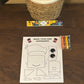 Make Your Own Superhero Craft Kit - Colour, Cut & Glue