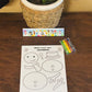 ⛄ Make Your Own Snowman Craft Kit - Colour, Cut & Glue