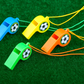Set of 6 or 12 Football Whistles – Fun Party Favors for Kids