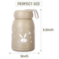 Pack of 2 - 320ml Cute Bunny Kids Water Bottle – Glass Insulated Leakproof Bottle