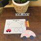 Make Your Own Car Craft Kit - Kids DIY Craft Kit - Colour, Cut & Glue