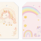 Personalized Unicorn Water Bottles COMBO with ERASER✨