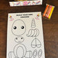 Make your own Unicorn - Colour, Cut & Glue