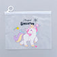 Unicorn Pouch Transparent for Pen Pencil Sharpener - Return Gifts for Kids