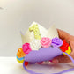 First Birthday Crown, Floral crown, Birthday crown, crown, party hat, 1st birthday crown, cake smash props, purple birthday crown, girls birthday crown