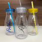 Personalised Milkshake Bottles as a party favor for unique return gifts