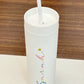 Personalized Double Wall Tumbler White,500ml - Unique gift