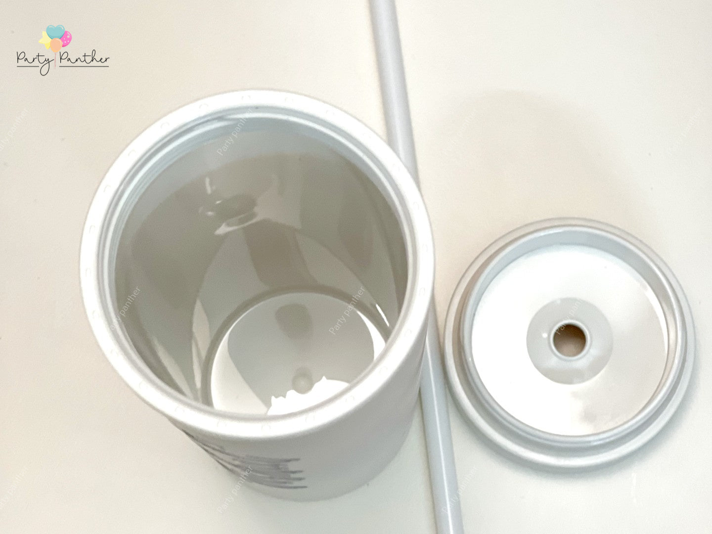 Pack of 2 Long Tumbler with Same Lid and Straw,500ml - Pastel Skinny Tumblers, Unique return  gift