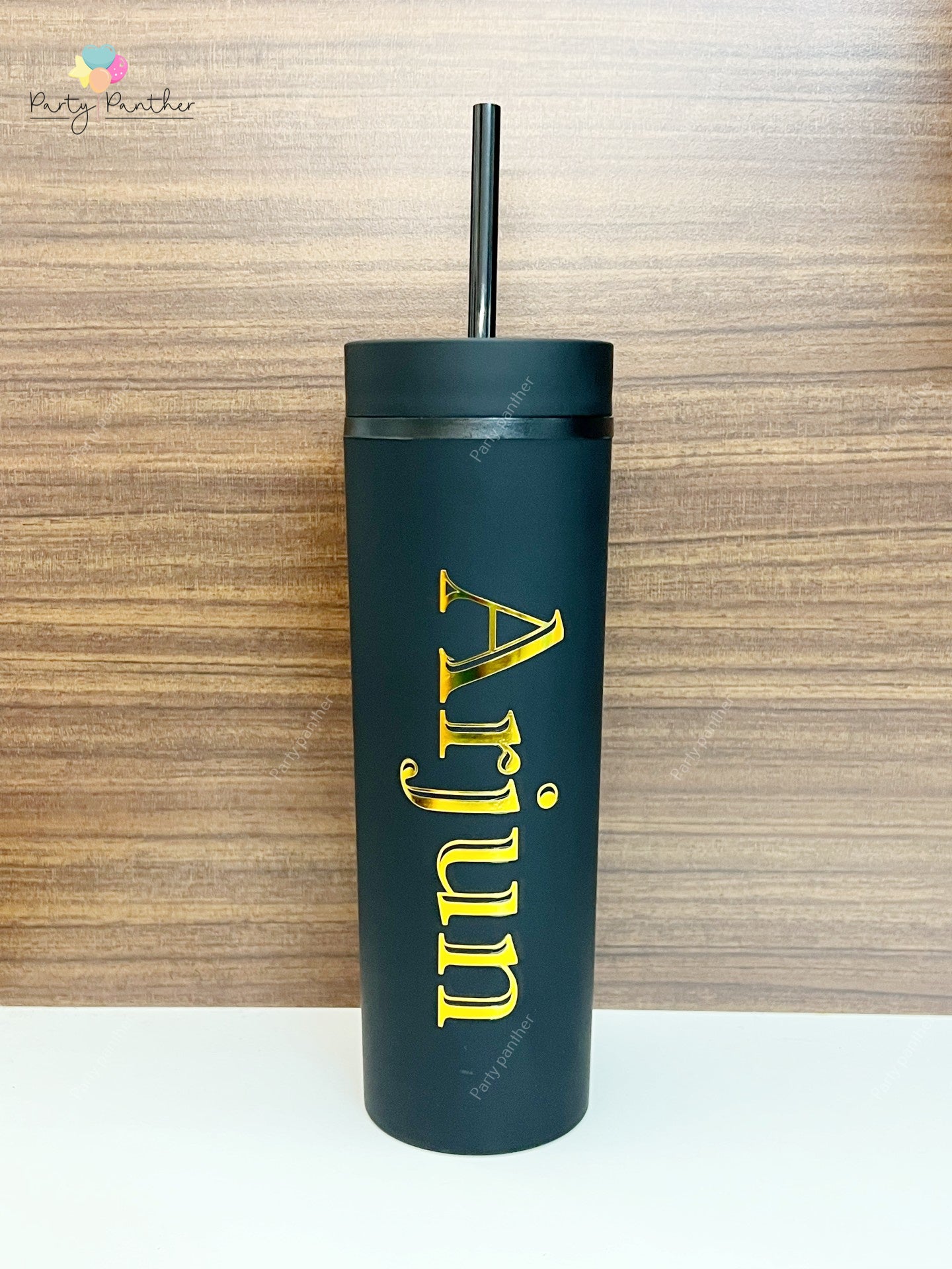 Personalized Tumbler with Same Lid and Straw,500ml - Pastel Skinny Tumblers, Unique return  gift