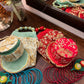 Return Gift combo - Beautiful Potli bags with Bangle Box, Bangles ,Kumkum and turmeric.