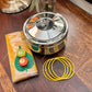Tiffin Box Combo with Blouse bit, Bangles , Kumkum and turmeric- Return Gift Combo