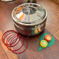 Tiffin Box Combo with Blouse bit, Bangles , Kumkum and turmeric- Return Gift Combo