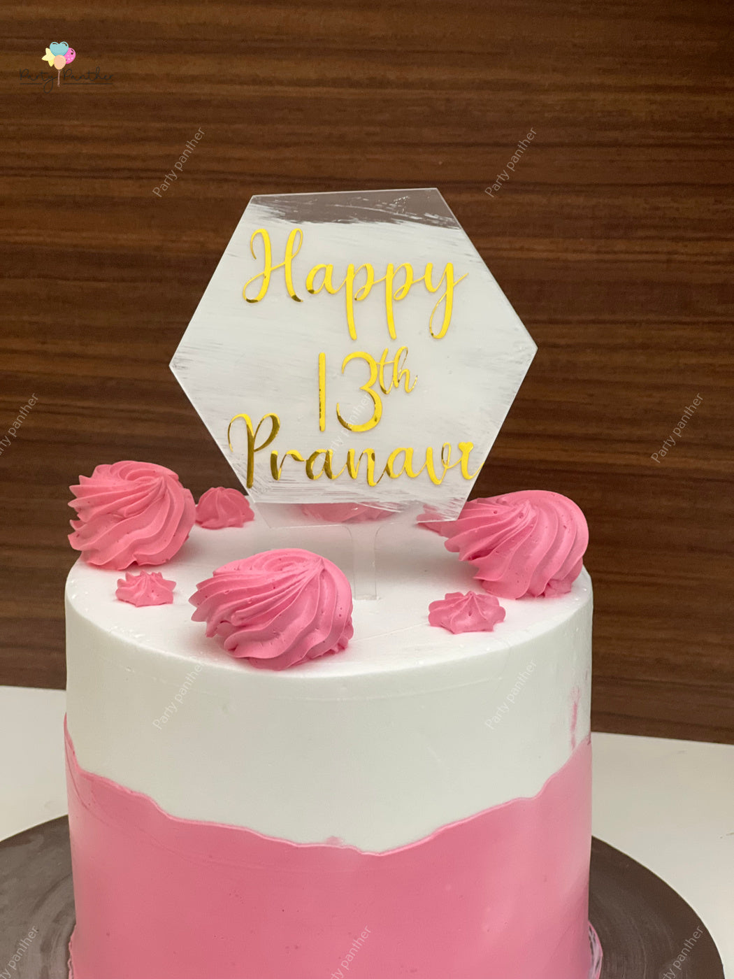 Personalised Acrylic cake topper for wedding,Engagement, baby shower and Birthday parties
