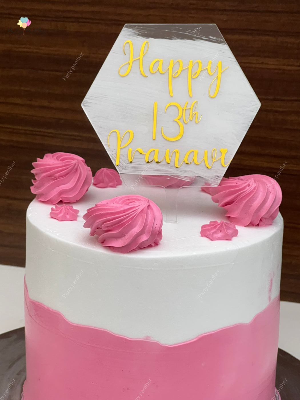 Personalised Acrylic cake topper for wedding,Engagement, baby shower and Birthday parties