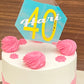 Personalised Acrylic cake topper for wedding,Engagement, baby shower and Birthday parties