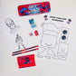 Superhero inspired Activity pack Personalised - Children's Activity Pack Pre-Filled Party Bag