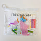 Unicorn Activity pack Personalised - Children's Activity Pack Pre-Filled Party Bag