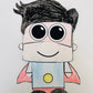 Superhero inspired Activity pack Personalised - Children's Activity Pack Pre-Filled Party Bag