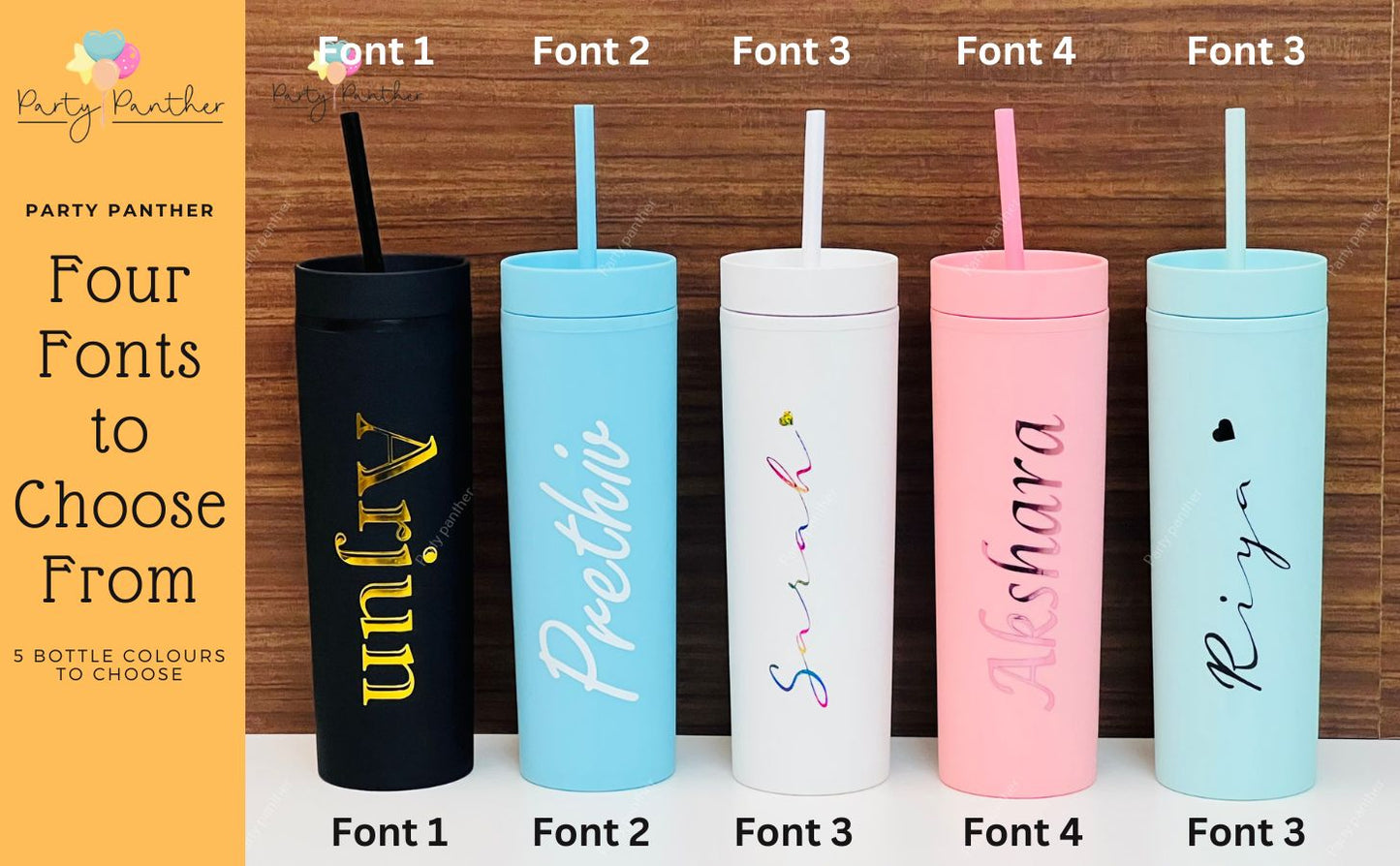 Personalized Double Wall Tumbler White,500ml - Unique gift