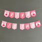 Personalised Peppa pig theme birthday banner - Personalised with any text or Number Custom Banner
